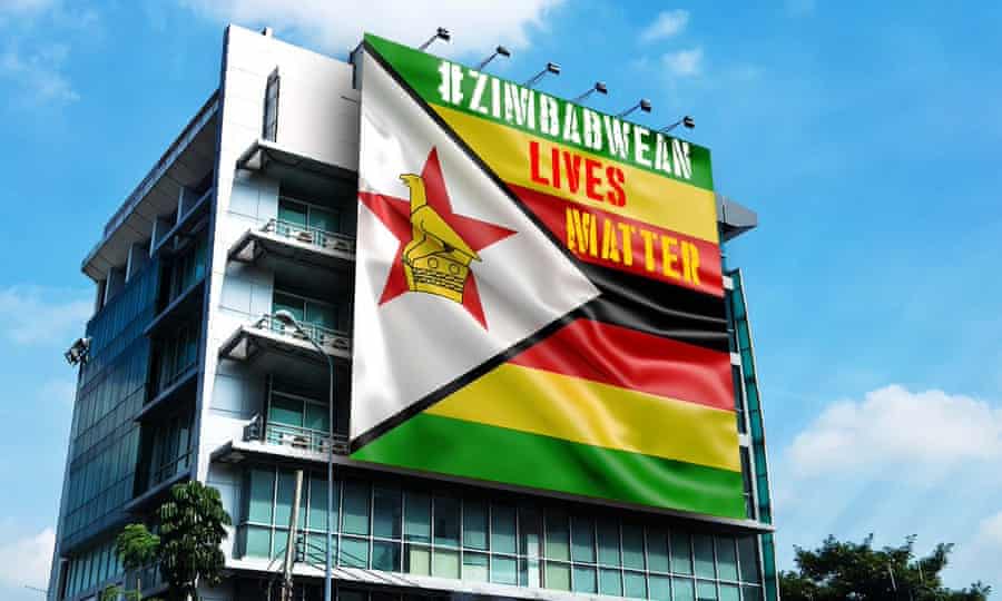 The campaign comes after arrests, abductions and torture of high-profile political activists. (Photograph: #ZimbabweanLivesMatter)