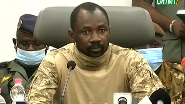 Mali's military junta leader, Colonel Assimi Goita