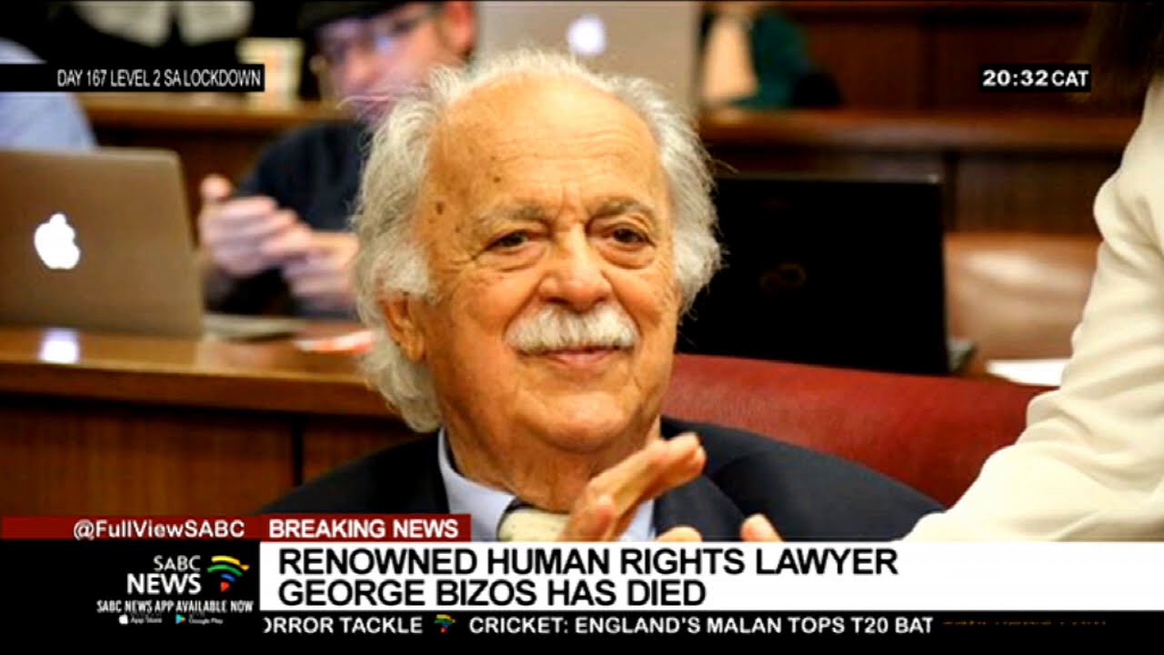 Human rights icon, Mandela and Tsvangirai lawyer George Bizos dies at aged 92