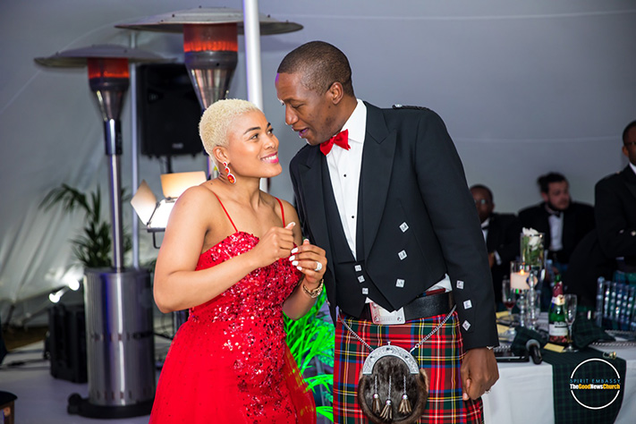Businessman & Spirit Embassy: Goodnews Church founder Prophet Uebert Angel on Saturday celebrated his birthday with an exclusive party that featured RnB sensation Garry Mapanzure, traditional Scottish dancers and a spectacular fireworks display at his mansion in the UK.