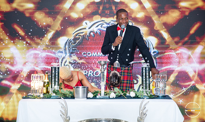 Businessman & Spirit Embassy: Goodnews Church founder Prophet Uebert Angel on Saturday celebrated his birthday with an exclusive party that featured RnB sensation Garry Mapanzure, traditional Scottish dancers and a spectacular fireworks display at his mansion in the UK.