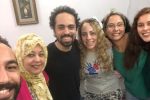 Egypt releases satirical blogger Shadi Abu Zeid Relatives posted a picture of their reunion with Shadi Abu Zeid (centre)