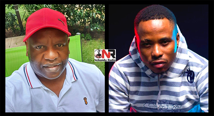 Ezra Tshisa Sibanda and the later rapper Cal Vin