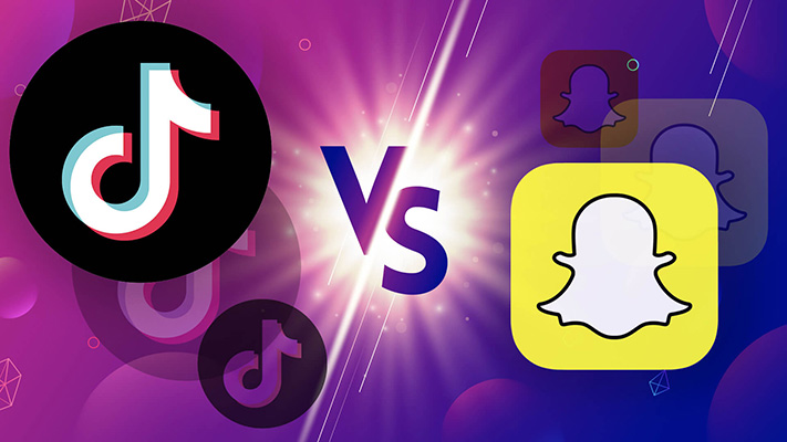 TikTok vs Snapchat