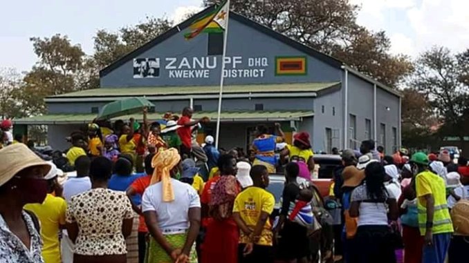 Tapiwa Muto together with Tafadzwa Rodgers, Wiseman Ngwenya, Raymond Chinouya and one Petros and others who are still at large, took Andrew Moyo to the Zanu-PF Kwekwe Headquarters where they took turns to assault whim with switches, slaps and a log.