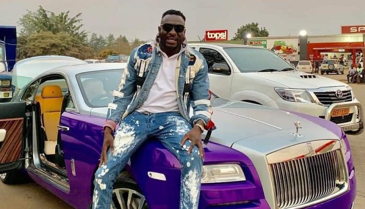Ginimbi with the Rolls Royce that was to be involved in the crash that killed him