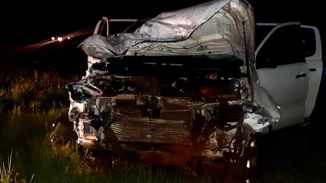 Two people sustained fatal injuries while four others sustained serious injuries in a two-vehicle collision on the R28 in Westonaria on the West Rand on Friday night. Picture: ER24/Supplied