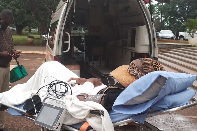 Marry Mubaiwa wheeled into court on stretcher bed in warrant drama in December 2020
