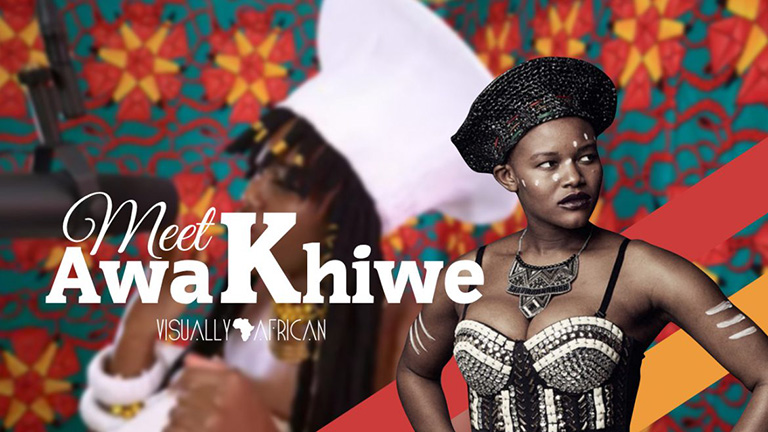 Female rapper Awakhiwe Sibanda, also known as Awa Khiwe