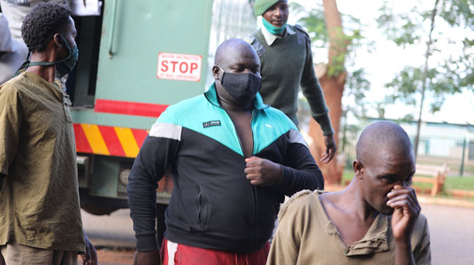 DJ Fantan (centre), DJ Levels and Dhama were jailed for an effective six months for violating the Covid-19 regulations after they hosted a New Year’s crossover gig in Mbare on December 31.