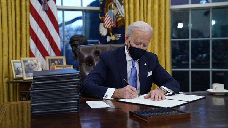 US President Joe Biden