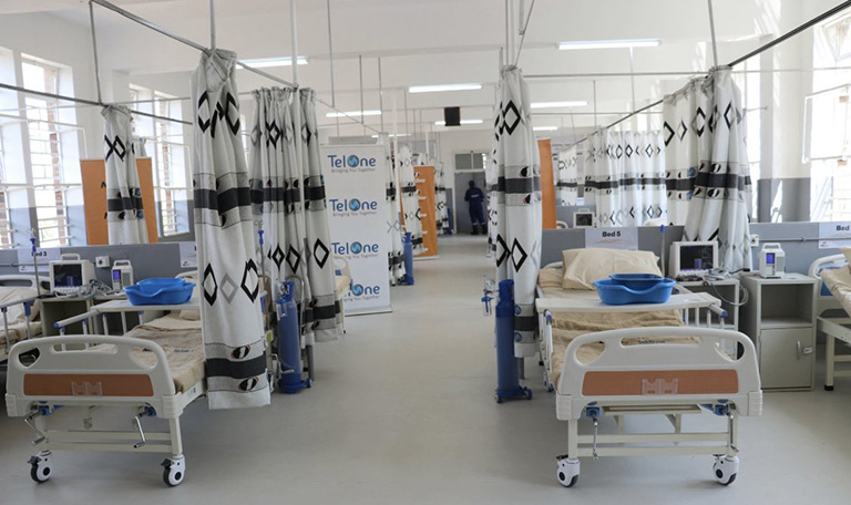 A refurbished ward at Mpilo Central Hospital in Bulawayo