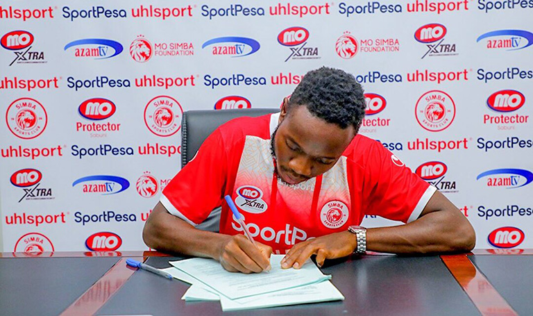 Perfect Chikwende signing for Simba SC of Tanzania