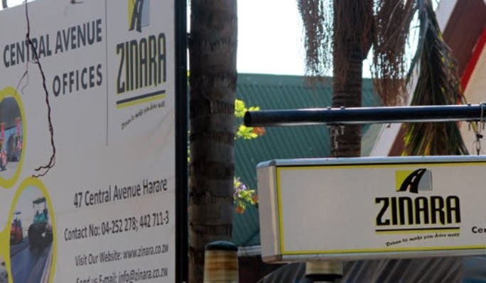 The Zimbabwe National Roads Administration (Zinara) offices