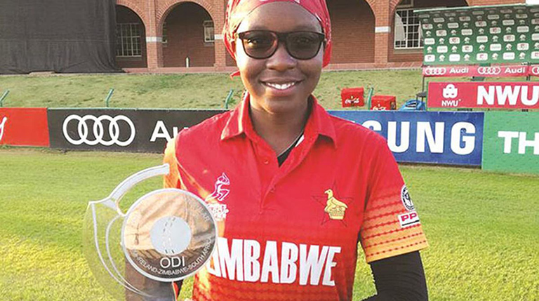 Zimbabwe women’s cricket team captain, Mary-Anne Musonda