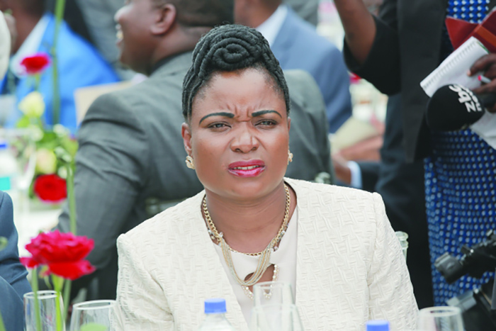 Former Minister of Labour and Social Welfare Petronella Kagonye (Picture by NewsDay)