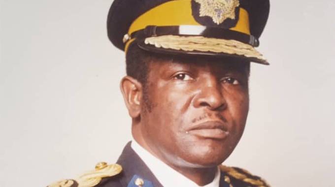 Former Zimbabwe Republic Police Deputy Commissioner and liberation war hero Moses Griffiths Mpofu