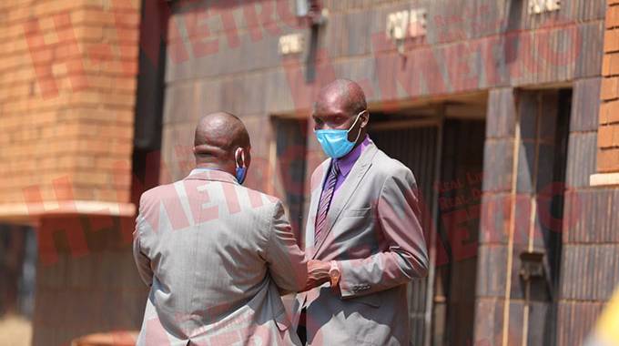 Joseph Josphat Matipforo outside the Harare Magistrates Court