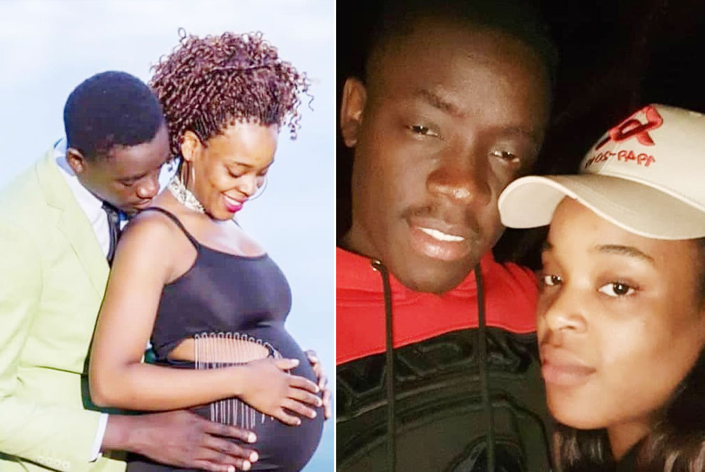 Martin Chabuka and Chevaughn Choeni in happier times