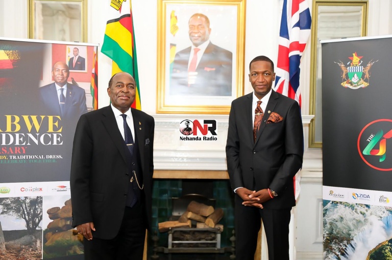 Newly appointed "Presidential Envoy and Ambassador at Large" Prophet Uebert Angel was at the Zimbabwean embassy in London on Thursday and met the ambassador (Retired Colonel) Christian Katsande in the first working visit that was expected to map out how the two will work together