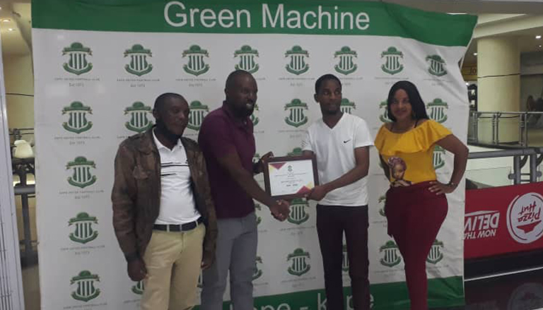 Caps United "The Green Machine" announced their 5-year deal with Harare's budding cyber security company, Advanced Innovation (AI).