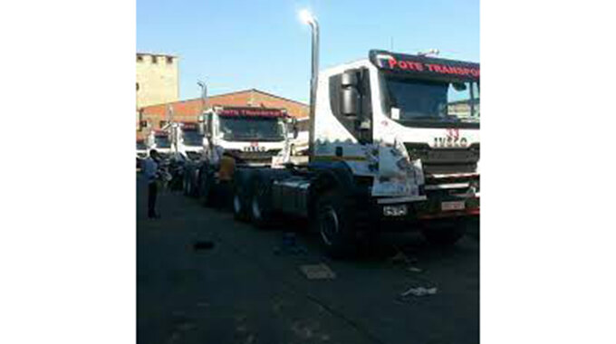 Pote Holdings manager, Mr Thompson Mthombeni, said the new feet which will bring to 102 the total number of haulage trucks under the Pote Holdings, was a sign their business was growing.
