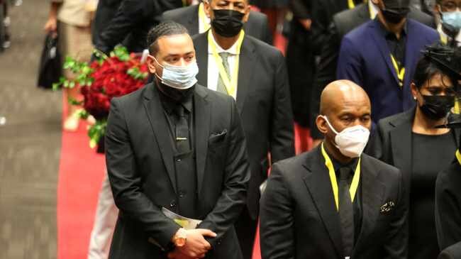 Funeral of The late Anele Tembe fiancee of rapper and entrepreneur Kiernan Forbes known as AKA. at the Durban ICC. Picture: Nqobile Mbonambi Africannewsagency(ANA)