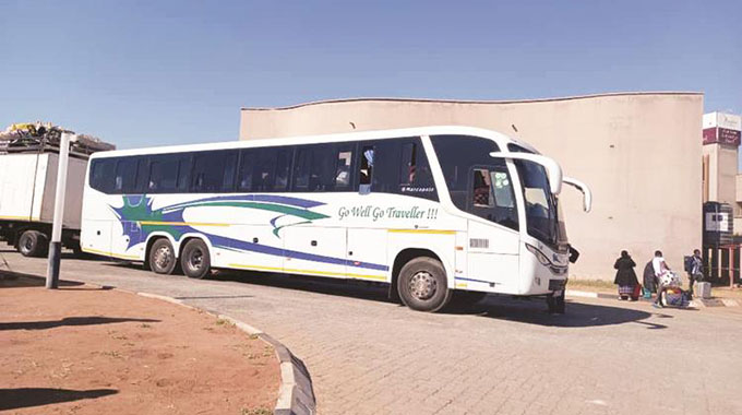 The intercepted Munenzva coach which had on board a returnee from India, who had a fake Covid19 certificate obtained in South Africa