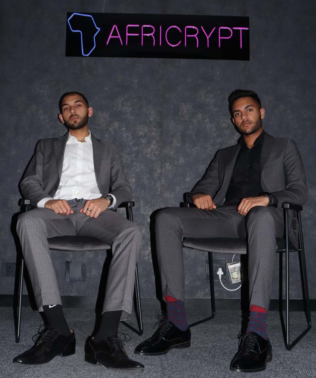 In 2019, Ameer Cajee and his younger brother, Raees Cajee, founded crypto investment app Africrypt.
