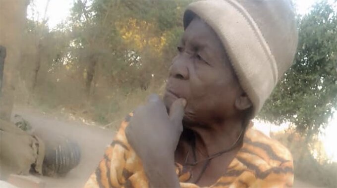 95 year old, gogo Kwedza Karombo