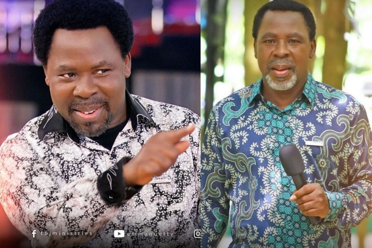 The late Nigerian clergyman and televangelist TB Joshua