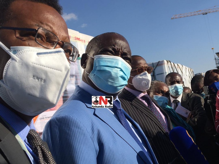 Zimbabwe took delivery of 2 million doses of the Sinovac Covid-19 vaccine from China as government battles to lessen shortages amid surging infections. Finance minister Mthuli Ncube and Health and Child Care deputy minister John Mangwiro were on hand to receive the jabs.