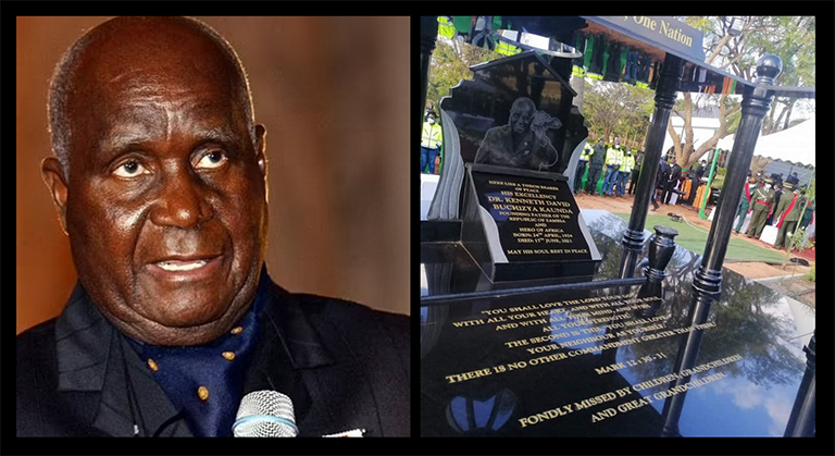 Kenneth Kaunda's burial proceeded on Wednesday without incident at Embassy Park, a special cemetery dedicated for the country's leaders.