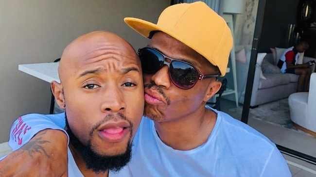 Somizi and Mohale. Picture: Instagram