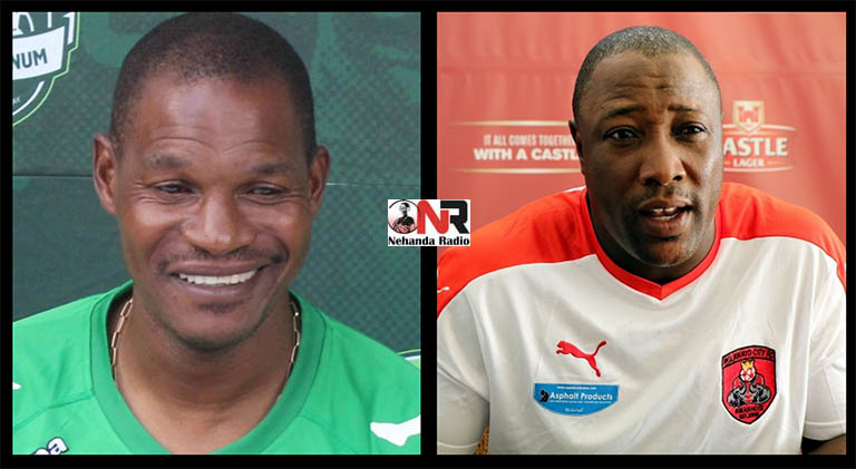 Norman Mapeza and Mandla 'Lulu' Mpofu who are a part of the current stand-in senior national team coaches