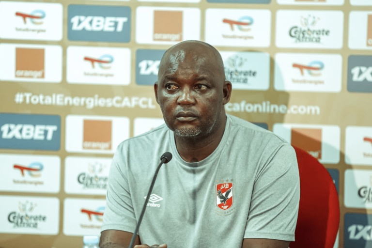 South African Pitso Mosimane, the head coach of soccer club Al Ahly SC
