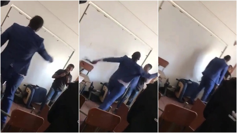 A video of Chingwaru losing his cool and assaulting the pupil was leaked online and caused a huge outcry.