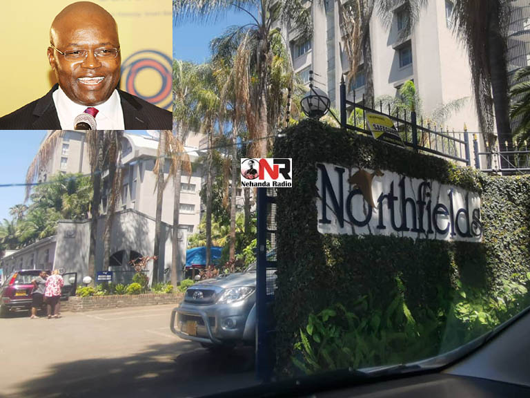 Douglas Munatsi was killed at around 4AM on Monday in his 9th floor Northfields flat at the corner of Fifth Street and Josiah Tongogara. (Picture by Nyashadzashe Ndoro)