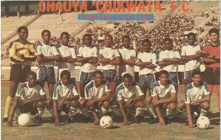 File picture of Zimbabwe Saints in 1989