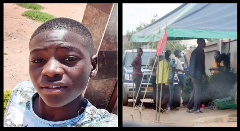 A 19-YEAR-OLD from Pumula South in Bulawayo suffocated while his cousin was hospitalised after they went into a fuel tank to clean it in Kelvin North industrial site on Saturday. Onesisa Ncube (pictured) died on the spot while Mr Alpha Mathe (21) was rushed to Mpilo Central Hospital