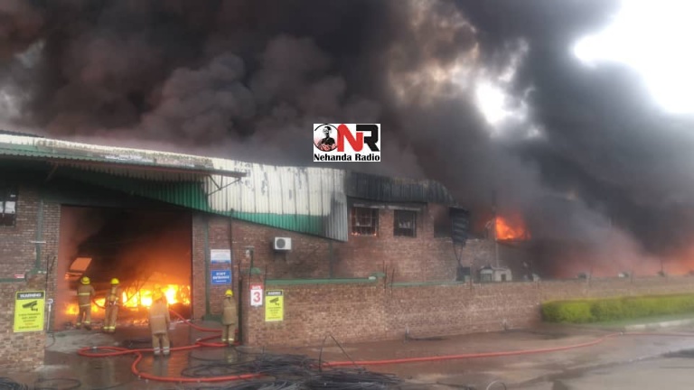 Splash Paints loses millions after Harare factory is engulfed by fire