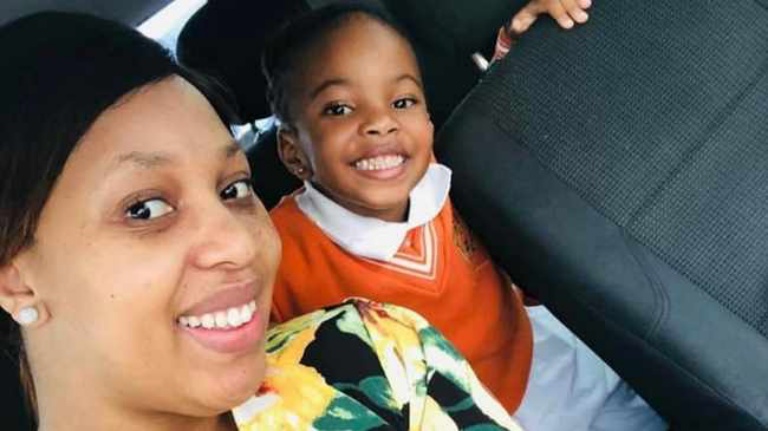 Lovely Mokoena, seeking justice for her 6-yea-old daughter after she died from choking on a grape at school. Photo supplied by Lovely Mokoena.