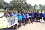Costa Nhamoinesu visits former school and donates portrait of himself Former Warriors defender Costa Nhamoinesu