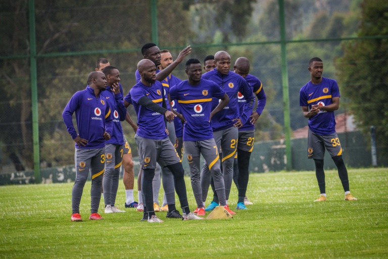 Khama Billiat with the rest of the Amakhosi's squad in their Tuesday and Wednesday training sessions held at the Kaizer Chiefs Village, Naturena in Johannesburg