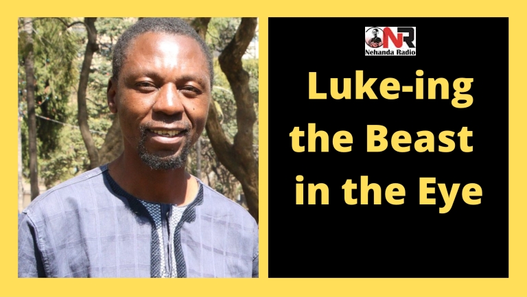 Luke Tamborinyoka is a citizen from Domboshava. He is a journalist and an ardent political scientist by profession.