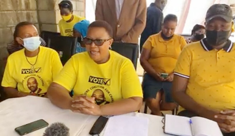 MDC-T faction leader Thokozani Khupe on Monday announced that she and her supporters will be joining Nelson Chamisa's Citizens Coalition for Change (CCC) ahead of the 2023 elections.