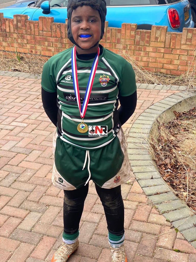 A 9-year-old rugby player Malachi Mukundi Makawa is pulling up trees in the UK and his progression was recently rewarded after he scooped the Slough Rugby Club's Junior Player of the Year title.
