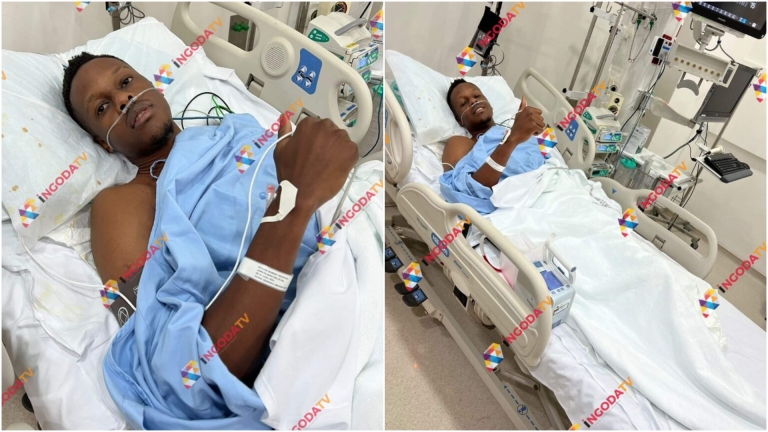 Late former President Robert Mugabe’s son Robert Jnr is reportedly admitted at a Singapore hospital over a right lung collapse after he had traveled to Singapore on business. (Pictures via Ingoda TV)