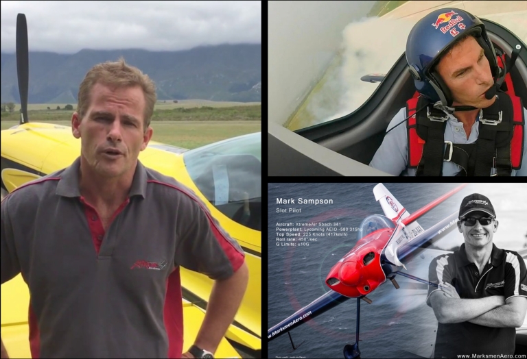 A South African pilot Mark Sampson was killed at Harare's Charles Prince Airport on Tuesday evening during an aerobatics display