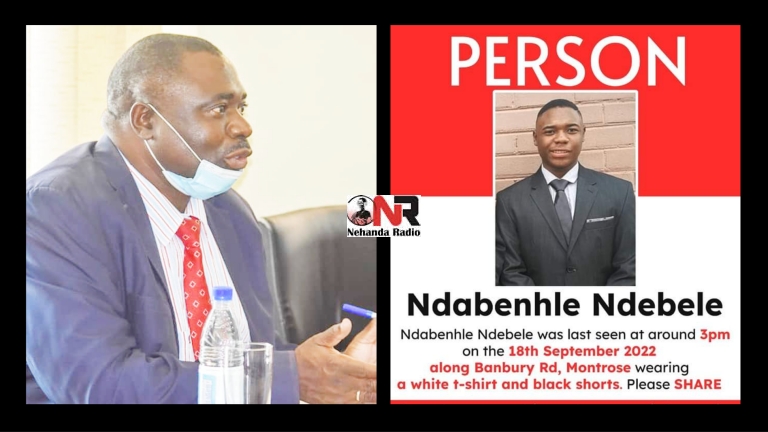 PSL chief Kennedy Ndebele and his late son Ndabenhle Ndebele